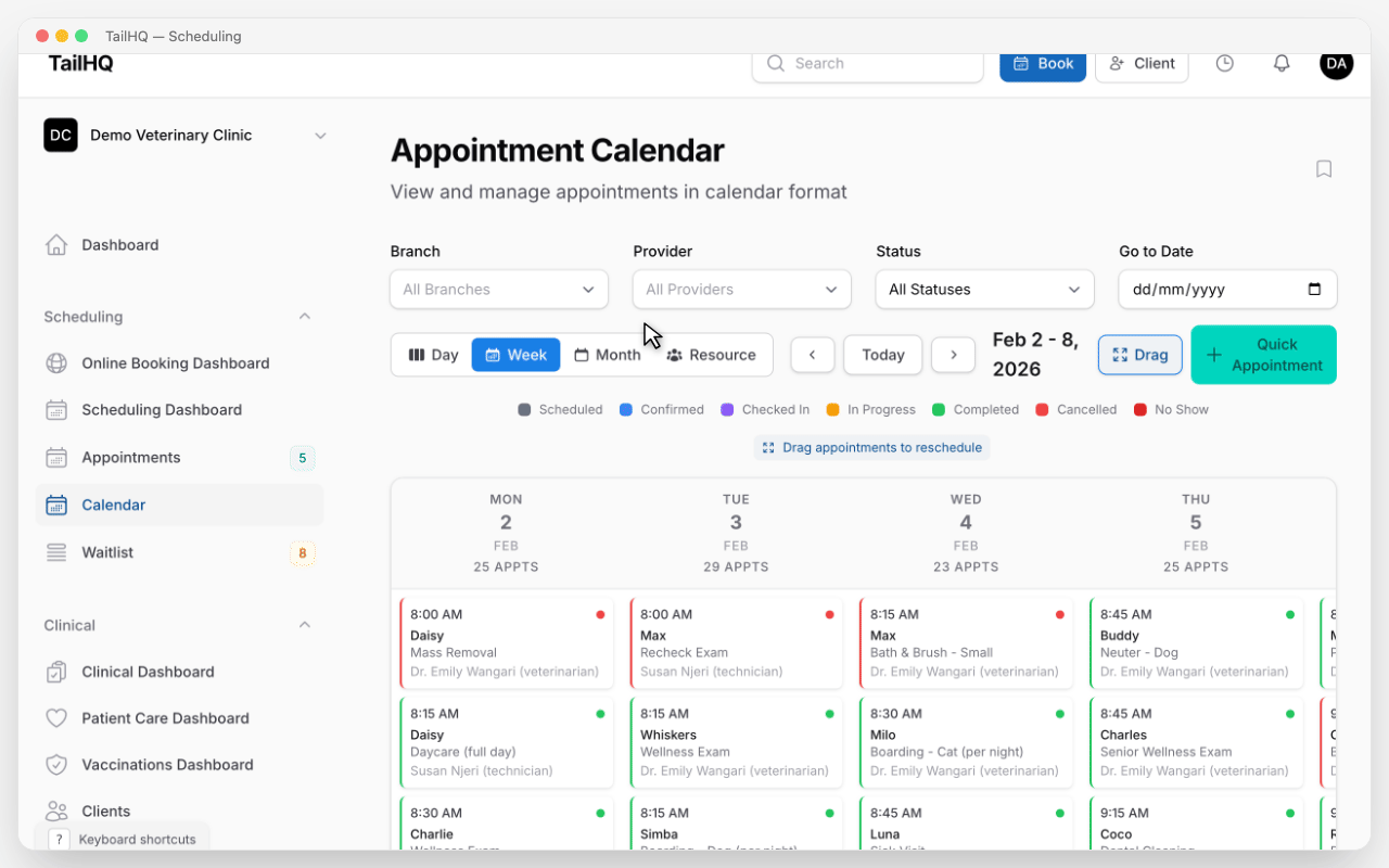Appointment Scheduling